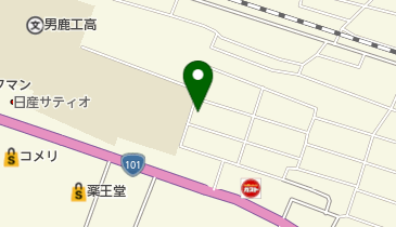 内子代行の地図画像