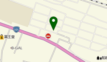 調剤薬局ふらっとの地図画像