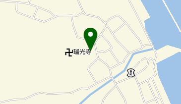 本川洋品店の地図画像