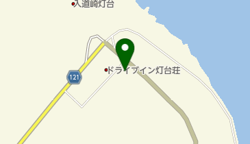 竜宮館の地図画像