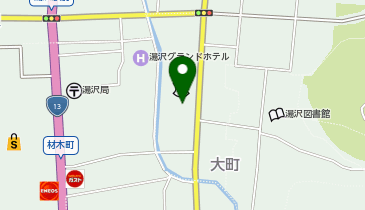 べら味の地図画像