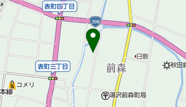 日立松田家電サービスの地図画像