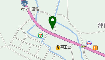 ほそや電器の地図画像
