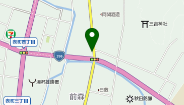 伊藤酒店の地図画像