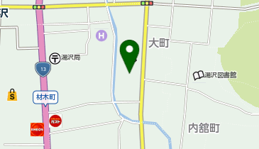 金澤商店の地図画像