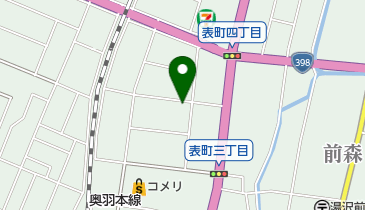 福土ふとん店の地図画像