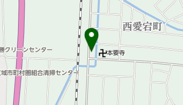 ヘアーサロンさとうの地図画像