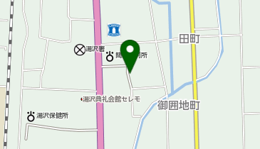 秋田森林管理署湯沢支署の地図画像