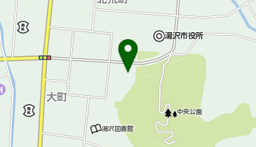 湯沢市役所 湯沢生涯学習センター・湯沢勤労青少年ホームの地図画像
