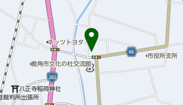 田中クリーニング店の地図画像