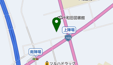 有限会社かつやまドライサービス 毛馬内店の地図画像