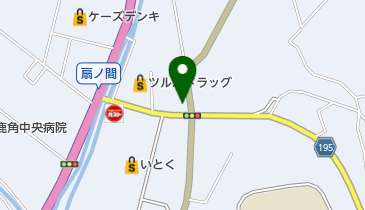 有限会社花輪クリーニング 下タ町店の地図画像