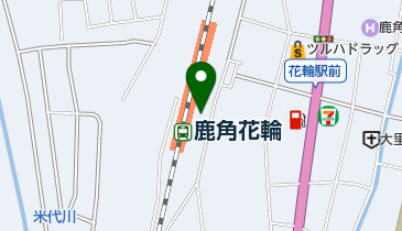 かづの農業協同組合の地図画像