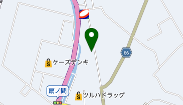 海沼自転車商会の地図画像