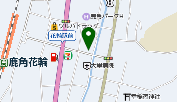 中央美容室の地図画像