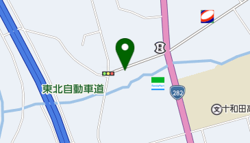 十和田美容室の地図画像