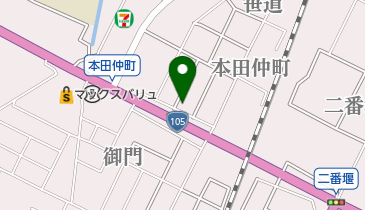 ミッドナイトパラダイスの地図画像