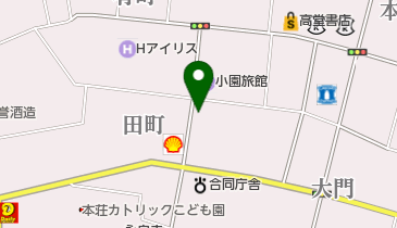 やおまさの地図画像