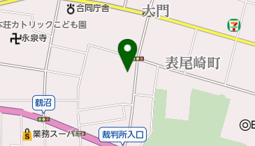 由利本荘市企業局ガス課の地図画像