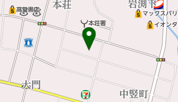 天理教羽後分教会の地図画像
