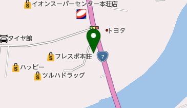 黒木自動車工業株式会社の地図画像