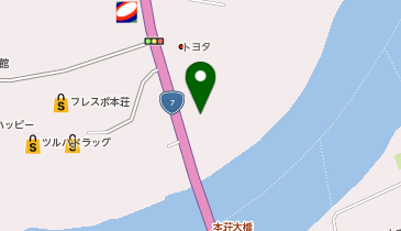 株式会社日産サティオ秋田本荘店の地図画像