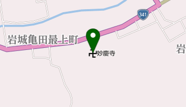 妙慶寺の地図画像