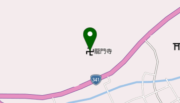 龍門寺の地図画像