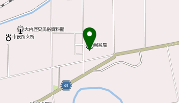 大内障害者小規模作業所あゆみの地図画像