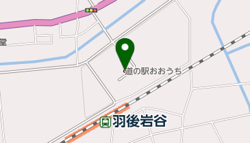 ひまわり会大内町農産物直売所の地図画像