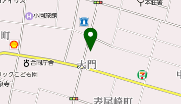 マルイ時計店の地図画像