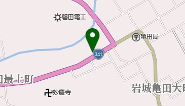 一心軒理容室の地図画像