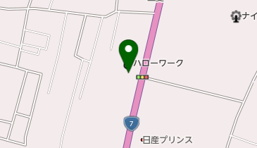 本荘公共職業安定所の地図画像