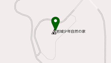 秋田県岩城少年自然の家の地図画像