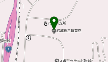 由利本荘市役所 岩城総合支所 市民サービス課 振興班の地図画像