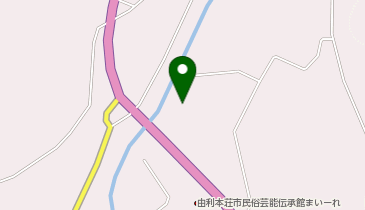 由利本荘市 特別養護老人ホーム 鳥寿苑の地図画像