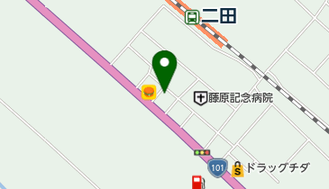 エスプリ美容室(ESPRIT)の地図画像