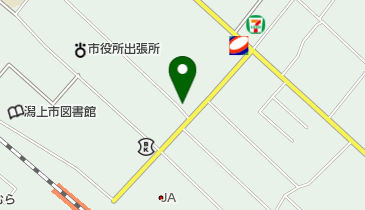 オオゼキ理容の地図画像