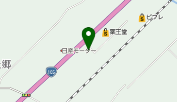 ダイワ自動車整備工場の地図画像