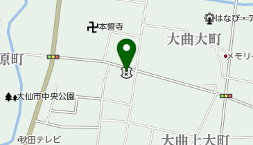 羽後信用金庫 大町支店の地図画像