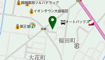 ヘアーステーションオアシスの地図画像