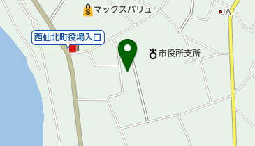 健康増進センター西部の地図画像