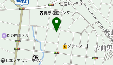 イトウシゲオ理容室の地図画像