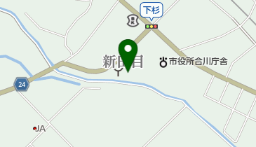 合川聖書キリスト教会の地図画像