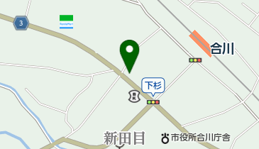 有限会社合川自動車の地図画像