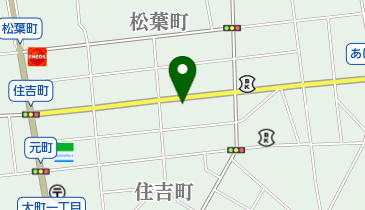 米沢ふとん店の地図画像