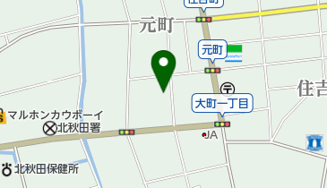 かわた美容室の地図画像