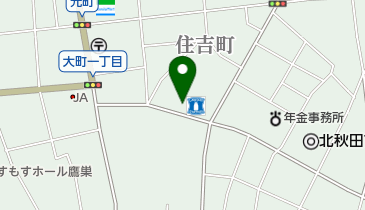 住友生命保険相互会社秋田支社鷹巣支部の地図画像