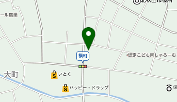 あすなろの地図画像