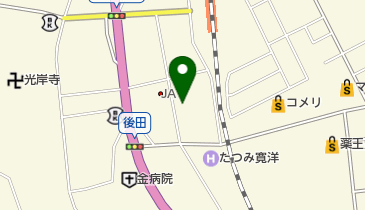 ピッコロおもちゃの店の地図画像